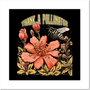 Thank A Pollinator Posters and Art